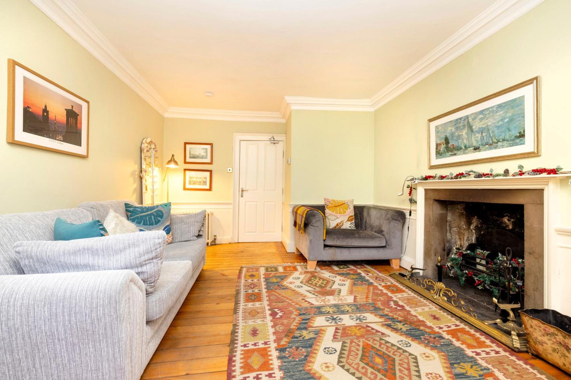 Joivy Beautiful Apartment, Private Garden, Calton Hill Εδιμβούργο Εξωτερικό φωτογραφία
