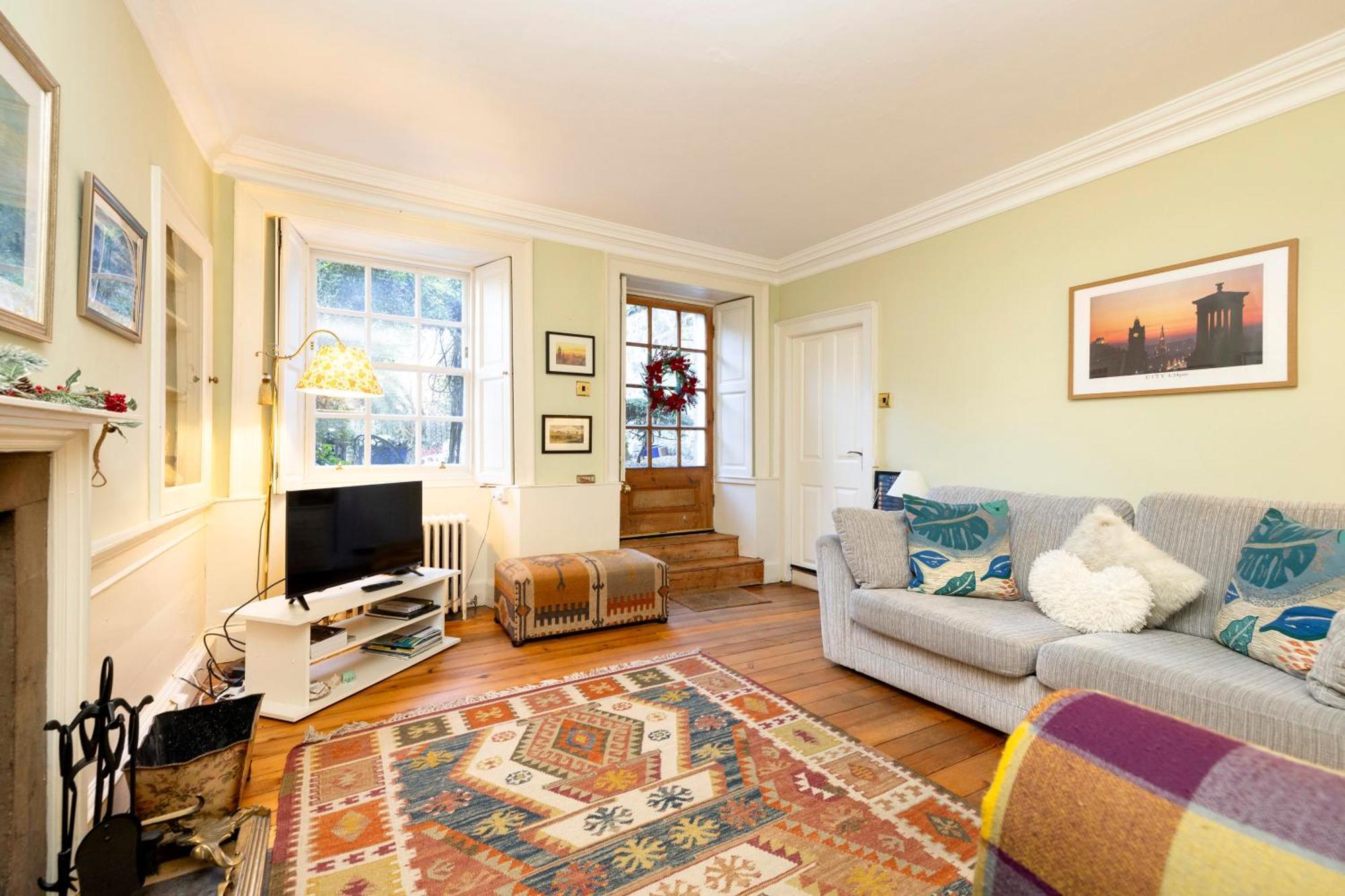 Joivy Beautiful Apartment, Private Garden, Calton Hill Εδιμβούργο Εξωτερικό φωτογραφία